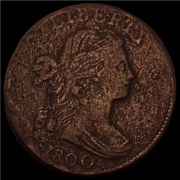 1800 Draped Bust Large Cent LIGHTLY  CIRCULATED