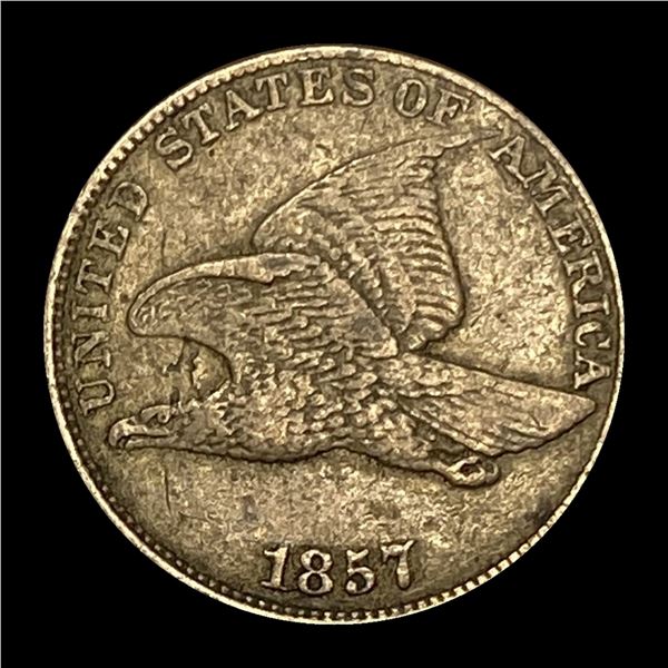 1857 Flying Eagle Cent LIGHTLY CIRCULATED