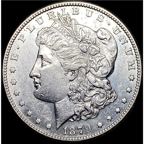 1879-S Rev 78 Silver Morgan Dollar CLOSELY  UNC