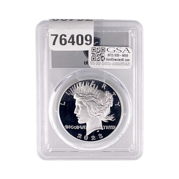 2023 Silver Peace Dollar PCGS PR70 DCAM