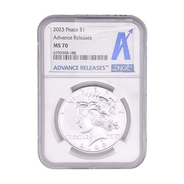 2023 Morgan Silver Dollar NGC MS70