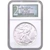 Image 1 : 1986 Silver Eagle NGC MS69