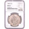 Image 1 : 1890-O Morgan Silver Dollar NGC MS63