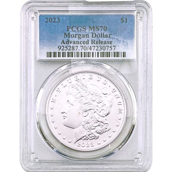 2023 Morgan Silver Dollar PCGS MS70