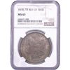 Image 1 : 1878 Morgan Silver Dollar NGC MS63 7TF Rev of 78