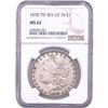 Image 1 : 1878 Morgan Silver Dollar NGC MS62 7TF Rev of 78