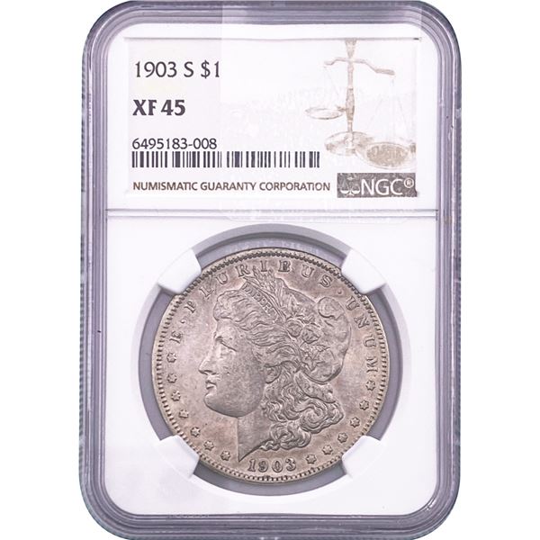 1903-S Morgan Silver Dollar NGC XF45