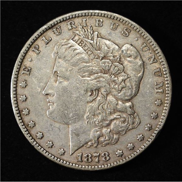 1878 7TF REV OF 78 MORGAN DOLLAR XF