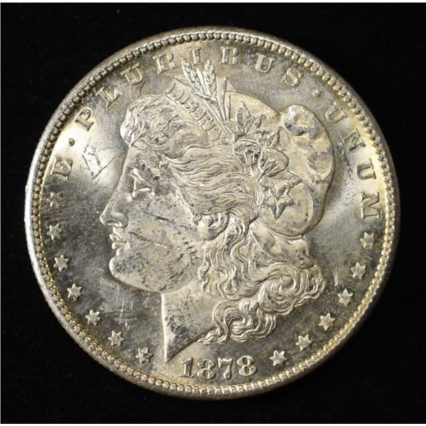 1878-S MORGAN DOLLAR BU