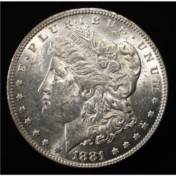 1881 MORGAN DOLLAR BU