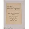 Image 2 : Beatles Autographed 1965 Fan Club Postcard