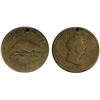 Breton 925 North West Company Beaver Token; FT-9B CCCS G-4 Holed.  A rare but decent Brass (engraile