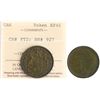 Image 3 : Set of 4 HBC "Brass" Tokens; Hudson's Bay Company; (1857) East Main District issues includes CH#FT1 