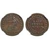 Image 1 : NS-19B1, Breton 963 - 1813 Trade & Navigation 1/2P Token, Plain NGC Extra Fine-40. Extremely Rare an