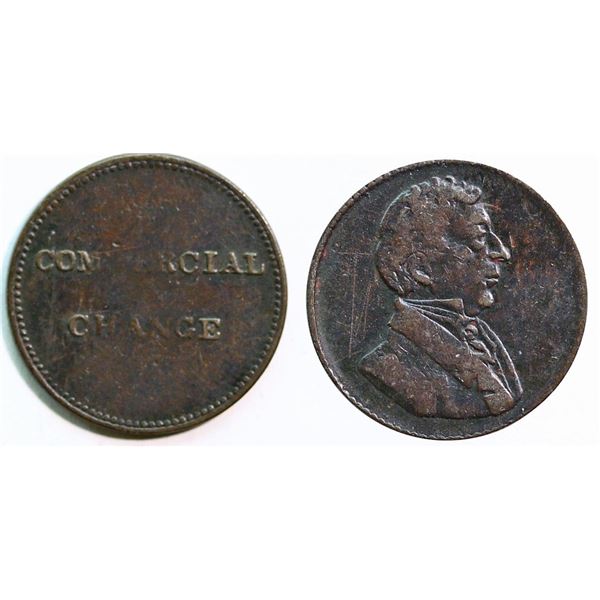 LC-59A, Breton 1007, Rare mule of the LC-58A1 obverse with the reverse of the LC-59B1, One of the ha