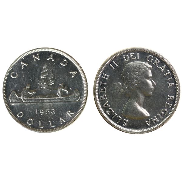 1953 $1 "NSF" ICCS Superb Gem SPECIMEN-66 A highly attractive and beautiful example to add to the be