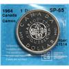 Image 2 : 1964 $1 CCCS Gem SPECIMEN-65 Cameo.   Great reflective surfaces with clean fields.