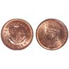 Image 1 : Nfld; 1941-C 1¢ ICCS Gem Mint State-65 Red.  90% red surrounded by strong lustrous fields. Very scar