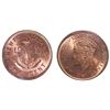 Image 1 : Nfld; 1942 1¢ ICCS Gem Mint State-65 Red.  Very scarce and not often seen in top condition.