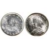 Image 1 : 1935 $1 "Dbl Voyageur" ICCS Superb Gem Mint State-66, Fully brilliant and lustrous with just a touch