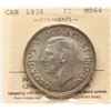 Image 2 : 1938 $1 ICCS Choice Mint State-64 Delicate gold and silver grey tones over full underlying lustre.
