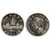 Image 1 : 1947 $1 "Pointed 7 - 4 X HP" CCCS Choice Mint State-63 Cameo. A well struck example with full lustre