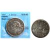 Image 1 : 1947 $1 "Maple Leaf" CCCS Mint State-60