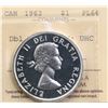 Image 2 : 1963 $1 "Dbl Arrowhead" ICCS Superb Gem Proof-Like-66 Ultra Heavy Cameo. An incredibly rare proof-li