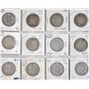 Image 3 : 1870 50¢ LCW to 1936 Partial Date Set;  Lot of 31 coins grading on average Good to Fine with a coupl