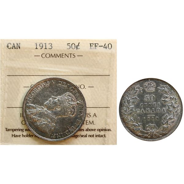 1913 50¢ ICCS Extra Fine-40