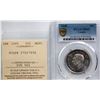 Image 3 : 1945 50¢ PCGS Gem Mint State-65, ICCS crossgraded Mint State-65, in PCGS slab. Top 3 at PCGS, an imp