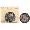 Image 1 : 1945 50¢ ICCS Gem Mint State-65 Brilliant and lustrous with hint of russet tone around the rims.  Ve