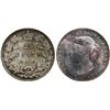 Image 1 : 1870 25¢ "Obv.1" ICCS Very Choice Mint State-64, Razor sharp strike with delicate toning over full u