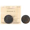 Image 2 : 1872H 25¢ "Obv. 2"  ICCS Gem Mint State-65  Sublime example with strong lustre.