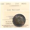 Image 2 : 1952 25¢ "Low Relief"  ICCS Gem Mint State-65, Intense autumn shades over full underlying lustre.