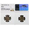 Image 2 : 1894 10¢ NGC Mint State-61.  A beautiful and original coin with good lustre throuhout.