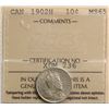 Image 2 : 1902H 10¢ ICCS Gem Mint State-65 Brilliant and lustrous.