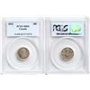 Image 1 : 1912 10¢ PCGS Choice Mint State-64  Brilliant and lustrous with a touch of golden tone.