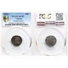 Image 1 : 1913 10¢ "Broad Leaves" PCGS Choice About Uncirculated-55.  Scarce variety with Light toning.
