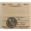 Image 2 : 1928 10¢ ICCS Superb Gem Mint State-66, Delicate pink and russet shades over full underlying lustre.