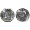 Image 1 : 1943 10¢ "Dbl 19" ICCS Gem Mint State-65. A superbly lustrous example of an unlisted variety, an exc