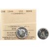 Image 1 : 1944 10¢ ICCS Superb Gem Mint State-66 Blast white example.  Flashy!