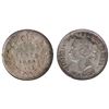 Image 1 : 1880H 5¢ "Obv.3 - Error H" ICCS Gem Mint State-65.  Light silver and russet tones over full underlyi