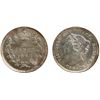 Image 1 : 1897 5¢ "Wide 8" ICCS Gem Mint State-65 Brilliant and lustrous with just a touch of golden tone.