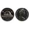 Image 1 : 1965 5¢ Large Beads "Attached jewel" PCGS Choice Proof-Like-64 with Cameo contrast. Nice fields with