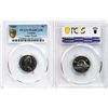Image 2 : 1965 5¢ Large Beads "Attached jewel" PCGS Choice Proof-Like-64 with Cameo contrast. Nice fields with