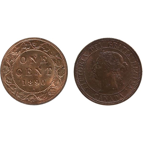 1890H 1¢ "RP-I (DEI) ICCS Choice Mint State-64RB