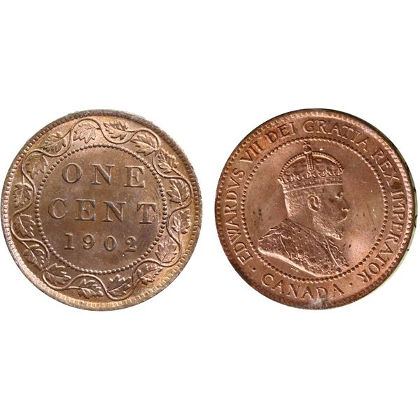 1902 1¢ ICCS Gem Mint State-65 Red