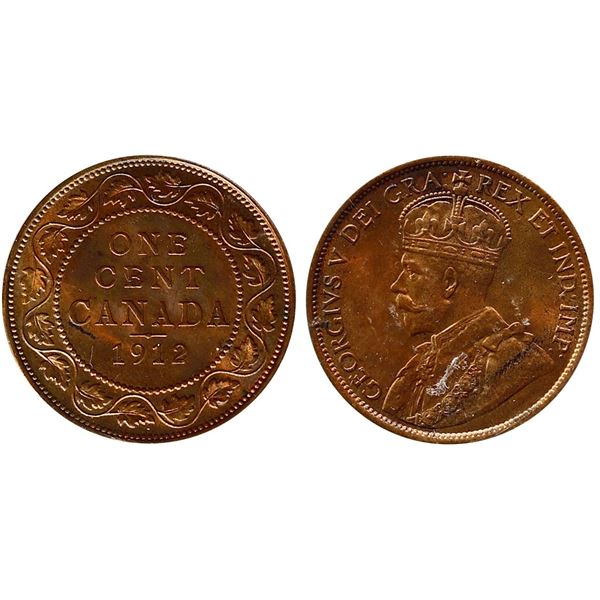 1912 1¢ ICCS Gem Mint State-65 Red