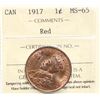Image 2 : 1917 1¢ ICCS Gem Mint State-65 Red
